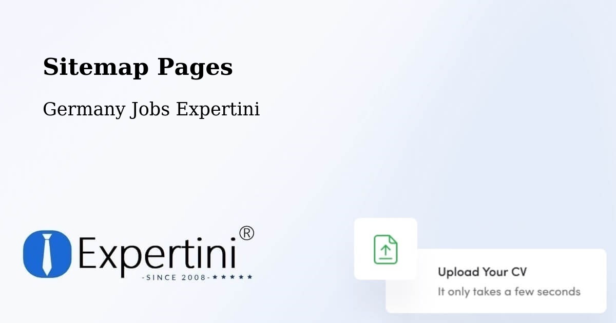 Sitemap Pages - Jerichow - Germany Jobs Expertini