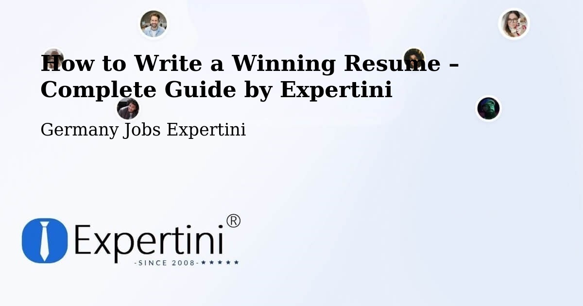 Resume Writing Guide for Job Seekers – Jerichow - Jerichow, Germany Jobs Expertini