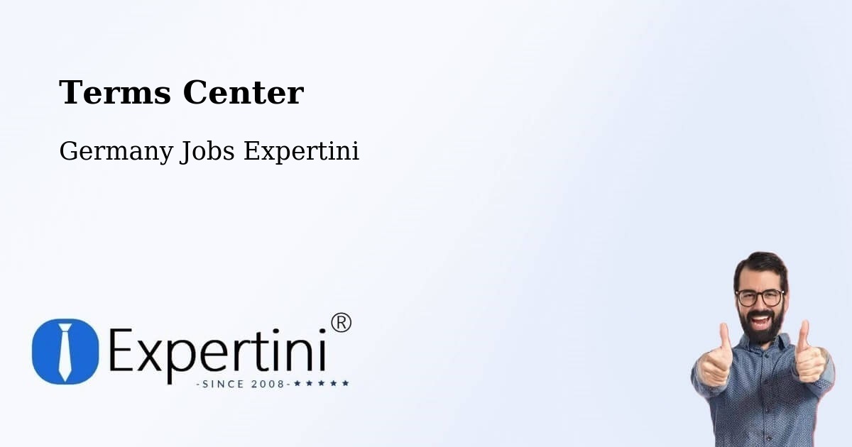 Terms of Service – Jerichow - Germany Jobs Expertini